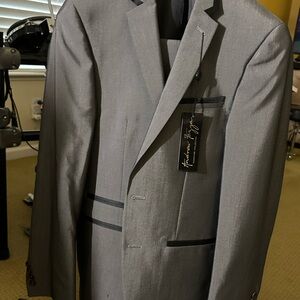 Andrew Fezza Charcoal Suit